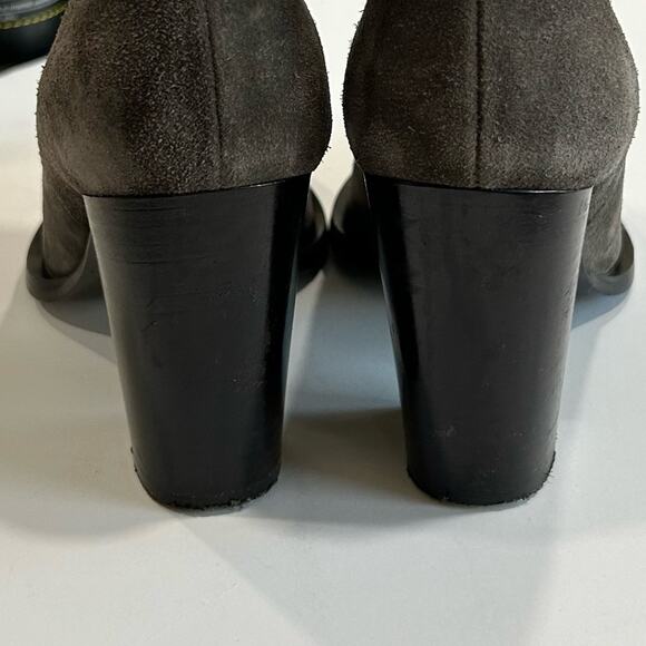 Vince ervying grey suede ankel boots womens size 6 - Picture 4 of 10